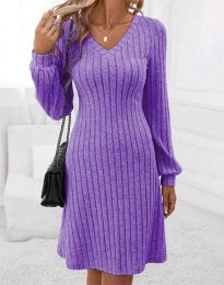 Šaty - kód 32677 - fialová