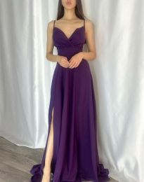 Šaty - kód 582189 - 7 - tmavě fialová
