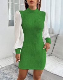 Šaty - kód 32633 - zelená