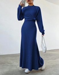 Šaty - kód 32999 - modrá