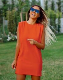 Šaty - kód 3266 - 3 - oranžová