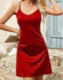 Šaty - kód 40012 - 2 - červená