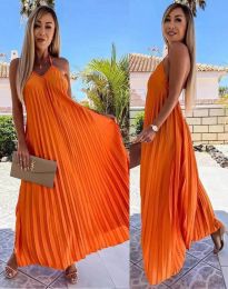 Šaty - kód 8446 - oranžová