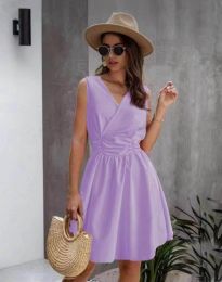 Šaty - kód 7861 - světle fialová