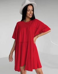 Šaty - kód 3290 - červená