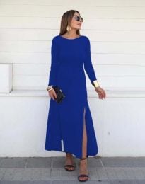 Šaty - kód 80042 - 2 - modrý