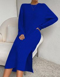 Šaty - kód 33109 - modrá