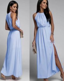 Šaty - kód 3326 - světle modrá