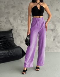 Kalhoty - kód 22182 - 2 - fialová