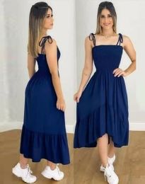 Šaty - kód 90522 - 1 - modrá
