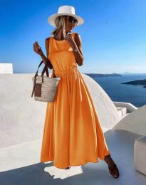 Šaty - kód 7829 - oranžová