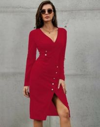 Šaty - kód 99660 - 2 - červená