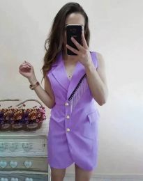 Šaty - kód 9411 - fialová