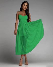 Šaty - kód 9372 - zelená