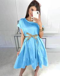 Šaty - kód 3958 - modrá