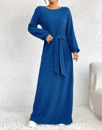 Šaty - kód 33560 - modrá
