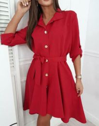Šaty - kód 95655 - 2 - červená