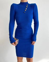 Šaty - kód 02544 - modrá