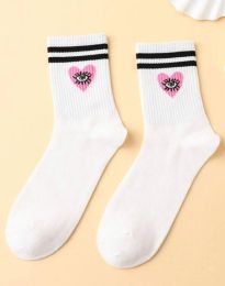 Ponožky - kód WZ1132 - bílá