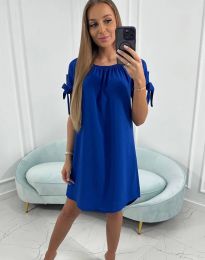 Šaty - kód 62720 - modrá