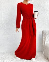 Šaty - kód 33560 - červená
