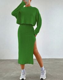 Šaty - kód 3287 - zelená