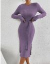 Šaty - kód 33095 - fialová