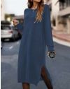 Šaty - kód 75059 - modrá