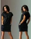 Šaty - kód 37810 - černá